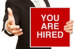 you are hired